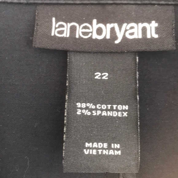 Plus size black casual 3/4 sleeve blazer - Picture 2 of 4